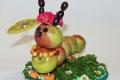 Children's crafts from vegetables and fruits