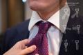 At finde den nemmeste måde at binde et slips på, eller instruktioner til at hjælpe mænd