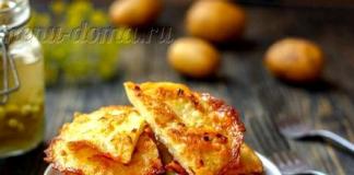 Delicious potato pancakes recipe with photos step by step